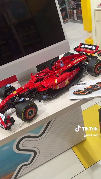 another day. another build🥹 #mamavelvet #lego #f1tiktok #f1 #ferrari #ferrarif1 #build #legotiktok #fypp #explore