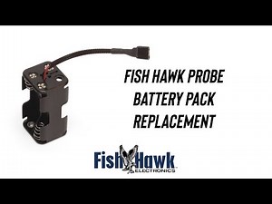 Fish Hawk Electronics Probe Battery Pack Replacement - X2, X4, X4D