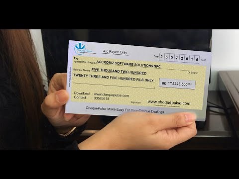 Cheque Printing Software Free [ Supports any countries & Bank accounts]