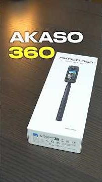 AKASO 360 Action Camera Unboxing (ASMR) + Review