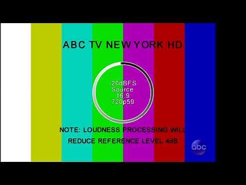 ABC-TV New York HD Test Pattern [720p60]