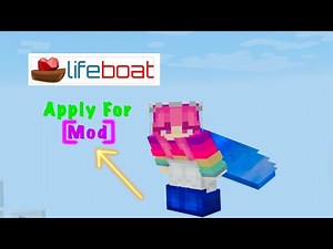 How you can Apply For Mod / Minecraft Lifeboat Server / Lifeboat Network In Game Moderation