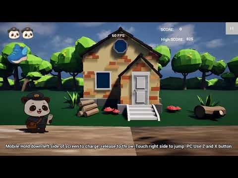 Postman Panda Alpha Gameplay and Development - Part 3