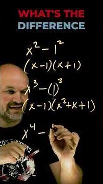 What's the Difference in factoring?