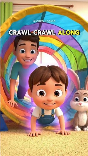 The Crawling Song! 🎶 Gross Motor Skill Development