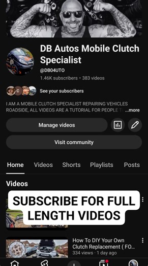 2.8K views · 12 reactions | DB Autos Mobile Clutch Specialist on Reels | Facebook