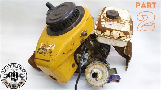Junked Robin EC10 Two-Stroke Engine Restoration | Part 2