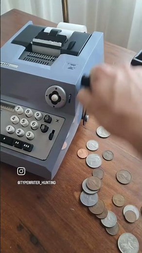 #olivetti Summa Prima 20 "Sterling" mechanical calculator | 1970s made in Italy for UK market