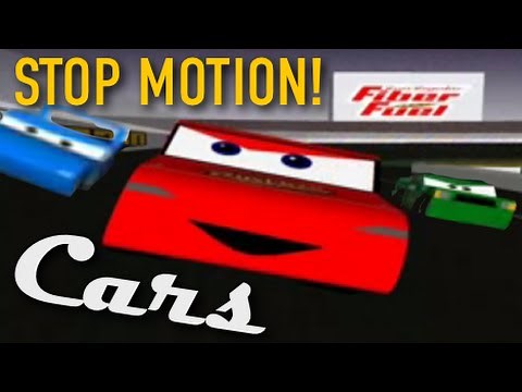 Cars 3D Stop Motion - Sketchup Animation