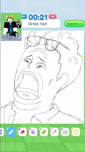 Nico Robin? 🤣 Roblox Draw Me #roblox #onepiece #robloxgame #robloxmemes