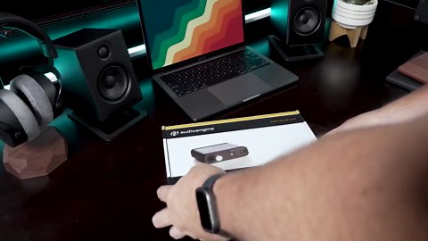 Audioengine D1 32-bit Desktop DAC and Headphone Amp, Preamp, Laptop, Amplifier, Gamers and Musicians