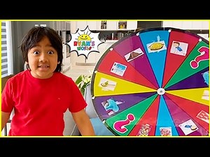 Ryan's Spin the Mystery Wheel Challenge and more 1 hr fun kids activities!