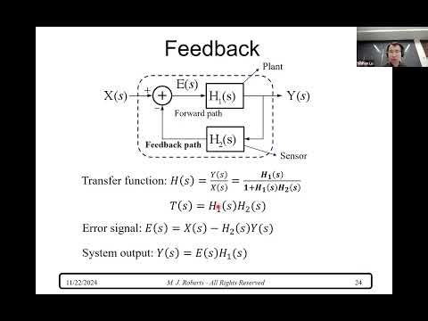 Engineering Systems - Introduction to Feedback Control