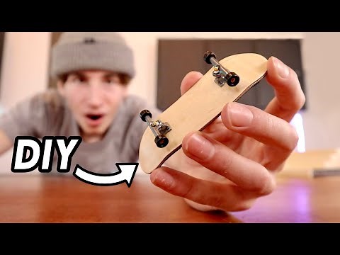 How To Make a PRO Fingerboard WITHOUT A MOLD