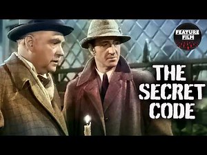 Sherlock Holmes: The Secret Code (1945) | Colorized Classic Mystery with Basil Rathbone
