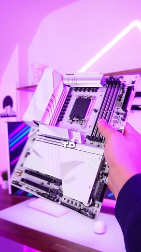 Cleanest White Motherboard | Gigabyte Z790 Pro X
