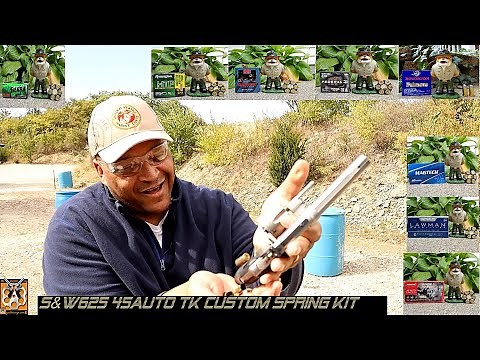TK Custom Spring Kit: In A S&W 625 Plugging That Hillary Hole