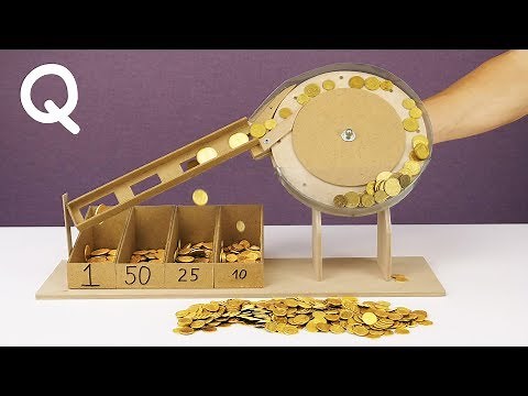 DIY Mechanical Coin Sorting Machine