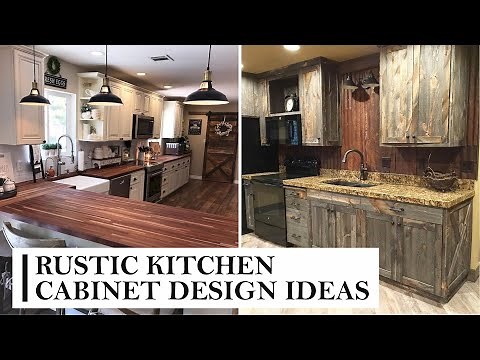 Very Popular Rustic Kitchen Cabinet Design Ideas