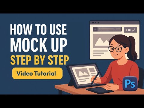 How to Use Photoshop Mockups Step by Step | Graphic Design Tutorial