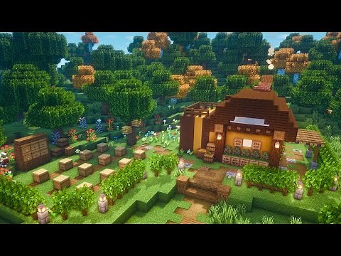 Minecraft | How to Build a Bee House | Tutorial
