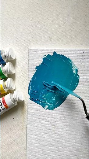 Teal color | acrylic colour mixing