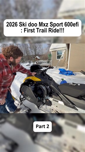 2026 Ski Doo Mxz Sport 600efi: Trail Ride Experience