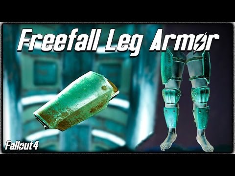Fallout 4 Jetpack Locations - FREEFALL LEG ARMOR! Rarest Item in the Game! (How to Get)