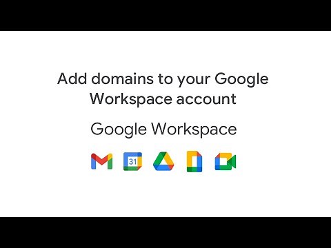 Add domains to your Google Workspace account