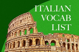 Italian Vocabulary