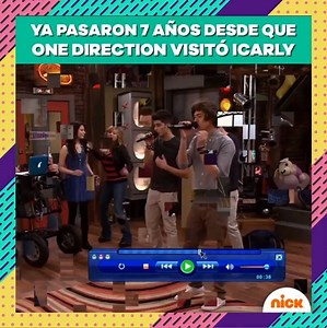 10K views · 462 reactions | ¡El tiempo pasa volando!  ¿Recuerdas este momento de iCarly?  ¡Dinos en los comentarios cuál es tu canción favorita de One Direction!  | Nickelodeon en Español | Facebook
