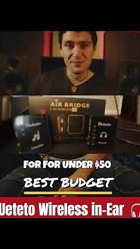 Airbridge Ueteto Wireless in-Ear 🎧 Monitor System - Review : Frank Palangi