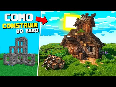 ✔️ COMO CONSTRUIR como PROFISSIONAL no MINECRAFT - Aprenda do Zero!