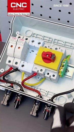 CNC Electric PV Combiner Box Installation and Wiring Guide