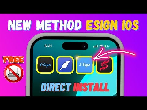NEW Method to Install Esign on iPhone | Install IPA Files on iPhone/iPad No PC!