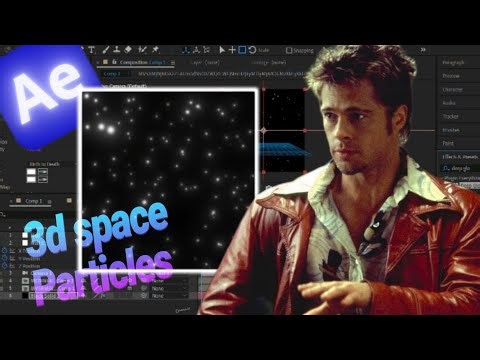 3D Space Particles Tutorial in After Effects