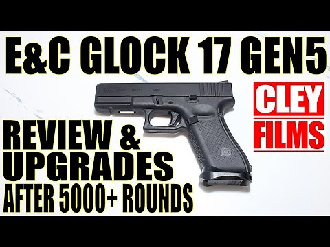 E&C Glock 17 Gen5 Airsoft Pistol Review and Upgrades (After 5,000+ Rounds) Tagalog | Cley Films