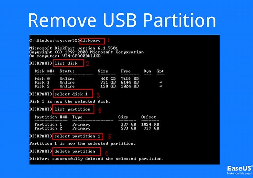 How to Remove USB Partition on Windows 10/11