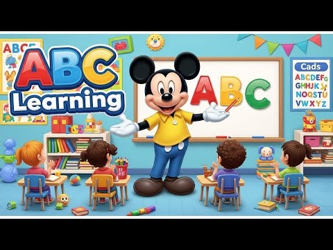 Mickey Mouse ABC Learning 🅰️🅱️🅲 | Fun Classroom for Kids