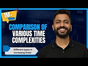 L-1.5: Comparison of Various Time Complexities | Different types in Increasing Order| Must Watch