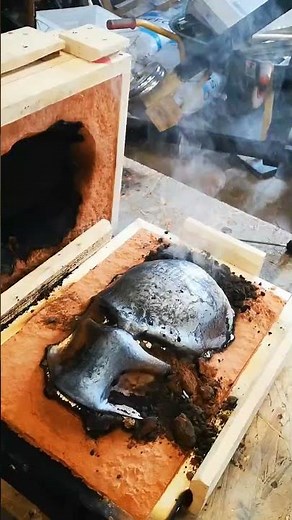 Create a Predator Mask from Bullet Shells - DIY Casting Tutorial