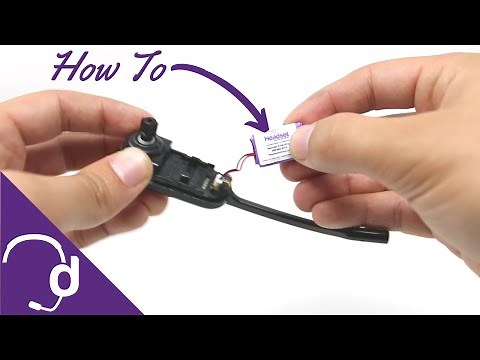 Plantronics CS540 (C054) Battery Replacement Guide