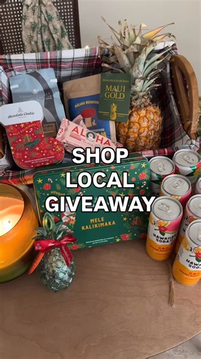 ALOHA on Instagram: "✨SHOP LOCAL GIVEAWAY!🎄 Christmas is only a few days away, so we’ve partnered with some of our favorite, local Hawaiian brands to remind you to shop local for your last-minute Christmas gifts! And for 5 of you, we’re delivering some of our local favorites to your doorstep. Each winner will receive: 👉 2 bags of @greenwellfarms 100% Kona Coffee 👉 @honolulucookie cookie assortment (Mele Gift Tin, Mele Stocking Tin, Mele Pineapple Ornament) 👉 A bag of 8 Mushroom Powder Extrac