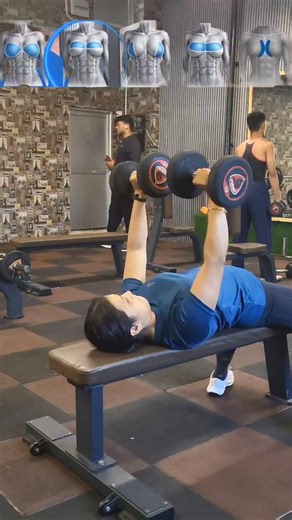 JANVI on Instagram: "5 Chest Moves to Sculpt and Strengthen Your Upper Body. SAVE / Share and Try 🙌 Sculpt your chest with these 5 essential exercises👇 Flat bench dumbbell press for overall chest strength. Incline dumbbell press for upper chest lift Dumbbell pullover for full chest activation Dumbbell fly for outer chest definitionand cable/fly movements for inner chest shaping. 💪Perfect for building strength, tone, and muscle definition at home or in the gym! #chestfly #chestworkout #chestda