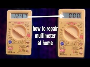 how to repair multimeter at home / multimeter repair / technical Suhail Latief