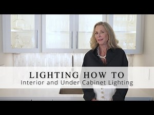 How To Light Inside & Under a Cabinet