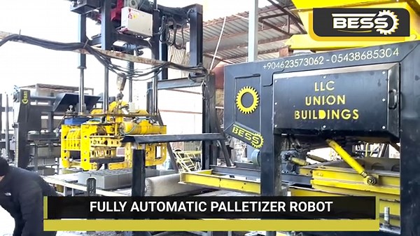 1200 Fully Automatic Concrete Block Machine