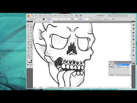 How to convert a drawing into vector art inside Adobe Illustrator