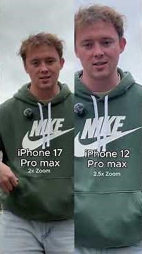iPhone 12 Pro Max vs iPhone 17 Pro Max Camera Test 📸 #iPhone17ProMax #CameraTest #Apple