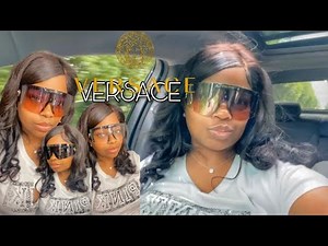 Versace Sunglasses Shield Review / Designer Optics 2022